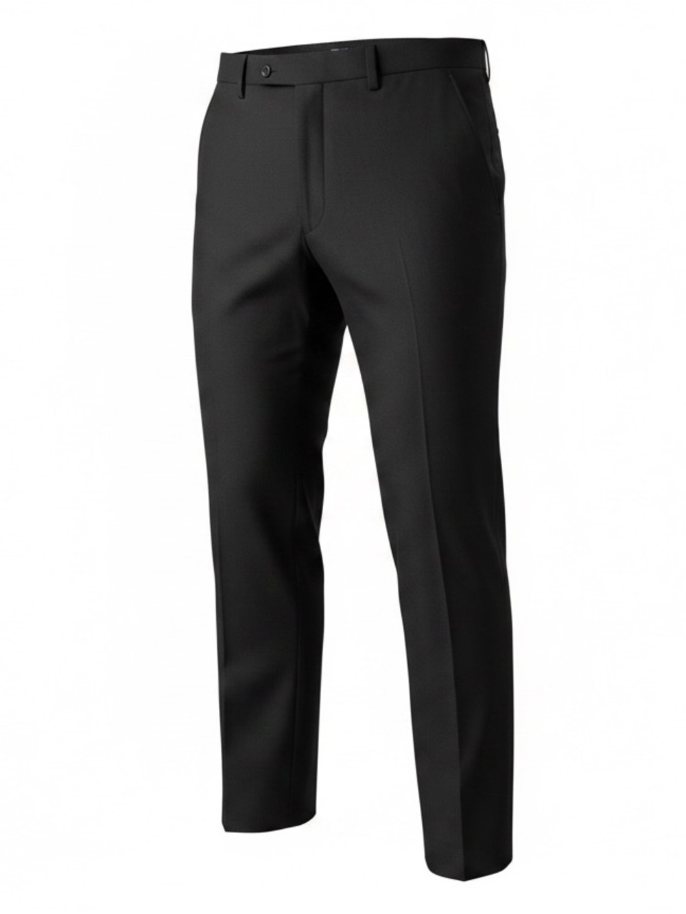 Louis Raphael Limited Black Men's Dress Pants - Trousers Straight Fit